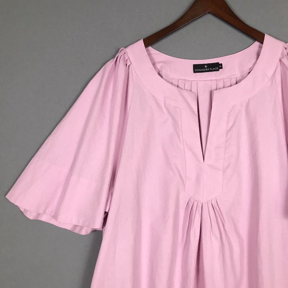 Tuckernuck Pomander Place Linen Flutter Dress Pink Coquette Coastal Beachy - Picture 5 of 16